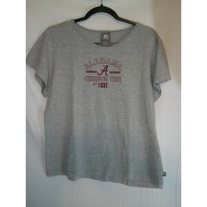 Vintage Alabama Crimson‎ Tide NCAA Starter Womens Gray T Shirt XL